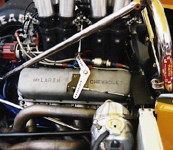 7.6 liter Chevrolet McLaren Aluminum Can-Am V8, 1970 M8D