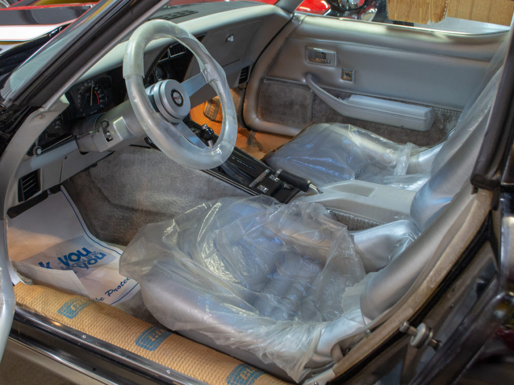 1978 Chevrolet Corvette L48 Pace Car, Unwrapped Interior