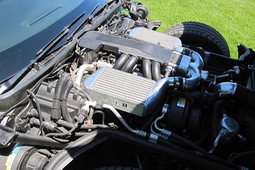 1987 Chevrolet Calloway Corvette Twin Turbo, Engine