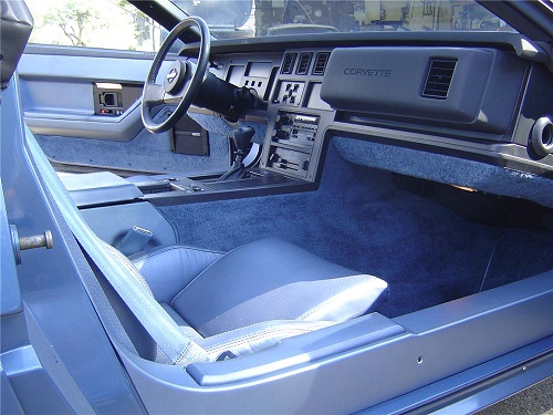 1985 Chevrolet Corvette, Interior